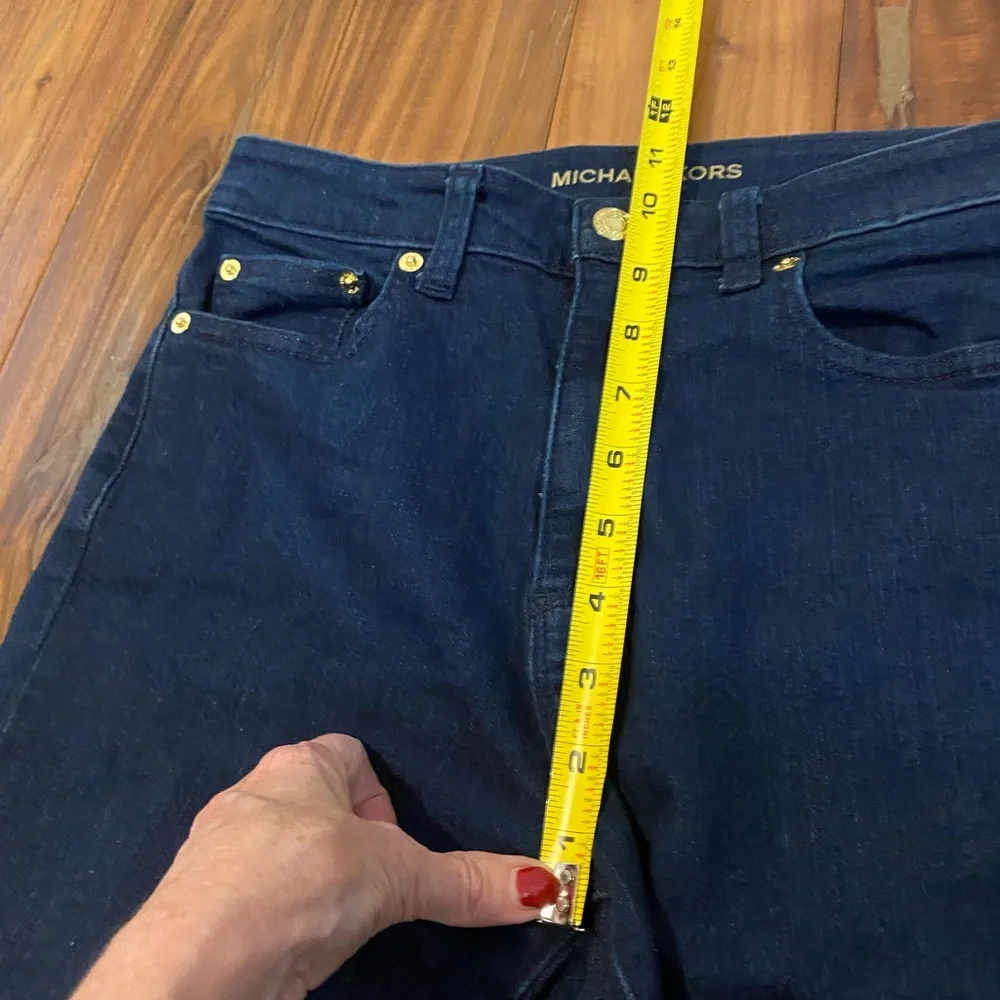 Michael Kors High Rise Skinny Jeans Dark Wash 6